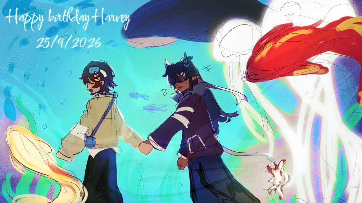 torchingflowers's tweet photo. Day 19 of daily torchflower duo 
5/100 of torchflower art debt done
// hbd Harvey oomf https://t.co/xBsi9xUKdh