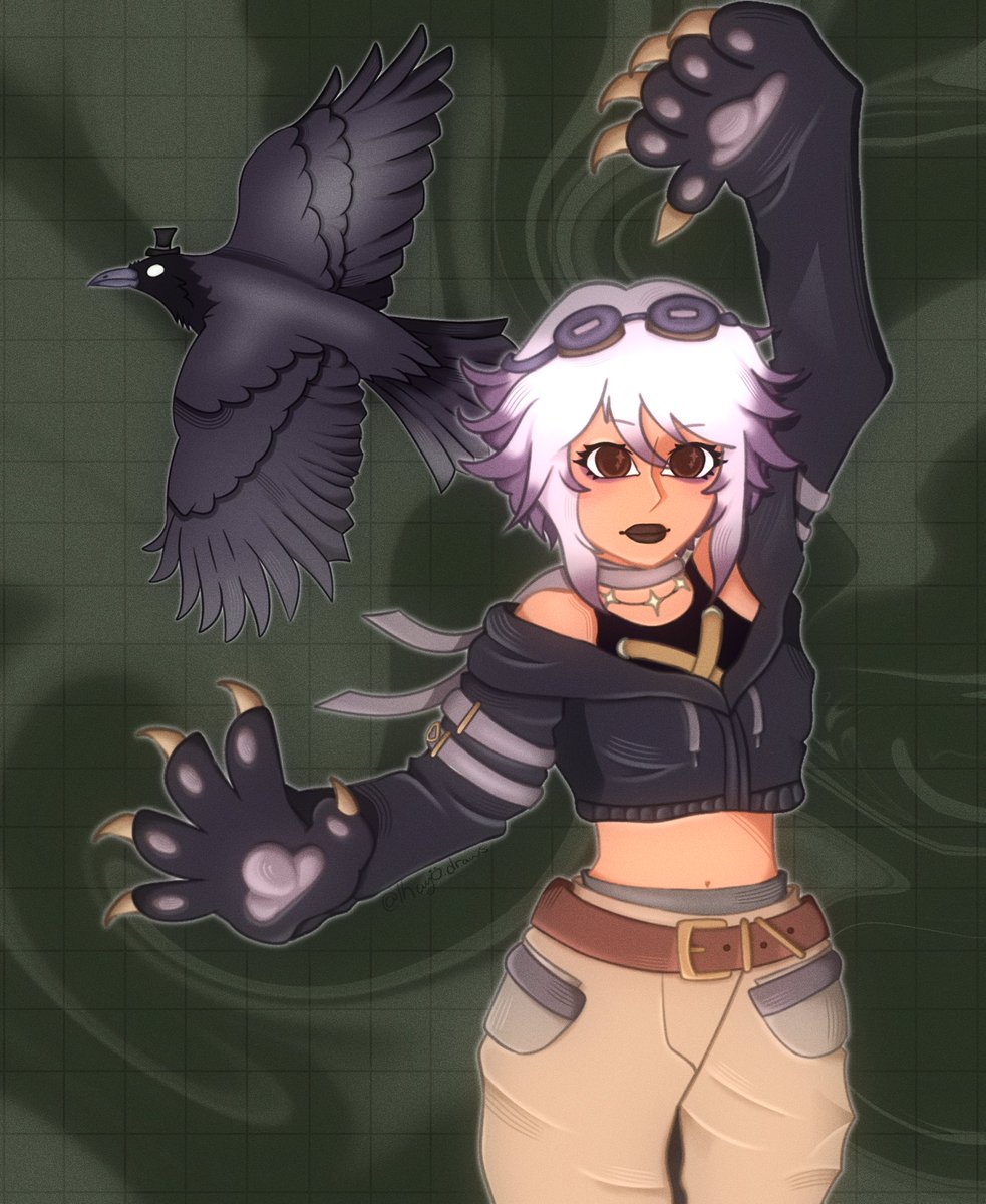 Kayyodraws's tweet photo. DTIYS for @/ Im_a_cassie on Instagram!! Their character was so fun to draw and grateful for the opportunity 🫶🫶 

#rkgk #art #digitalart #fypシ゚viral #smallartist #illustration‌‌ #DTIYS https://t.co/ukpvxjkP0q
