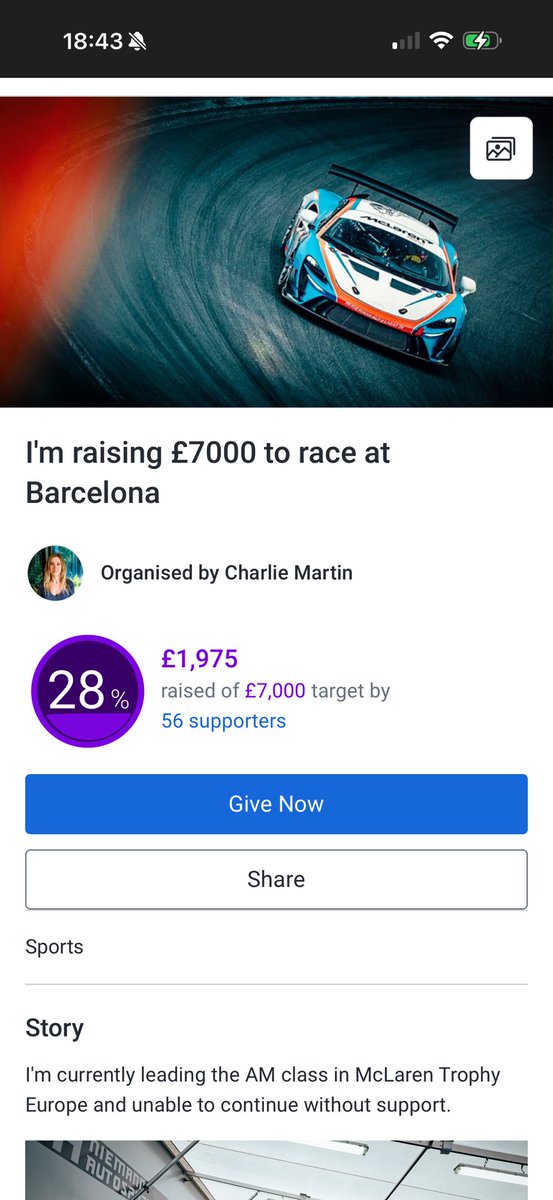 vsthegrid's tweet photo. if you can help charlie continue racing at Barcelona please do! the only way we can keep women and queer people in motorsport right now is showing that we want them there and sponsor will eventually follow suit because that’s where money is. charlie deserves to race. link below https://t.co/Qo5vDwU0qD