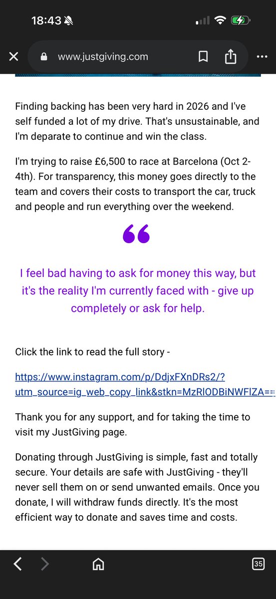 vsthegrid's tweet photo. if you can help charlie continue racing at Barcelona please do! the only way we can keep women and queer people in motorsport right now is showing that we want them there and sponsor will eventually follow suit because that’s where money is. charlie deserves to race. link below https://t.co/Qo5vDwU0qD