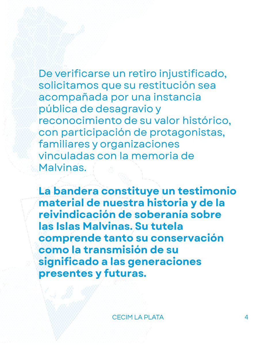 cecimlaplata's tweet photo. Intimamos al Director del Museo Malvinas https://t.co/fPf6olA3w1