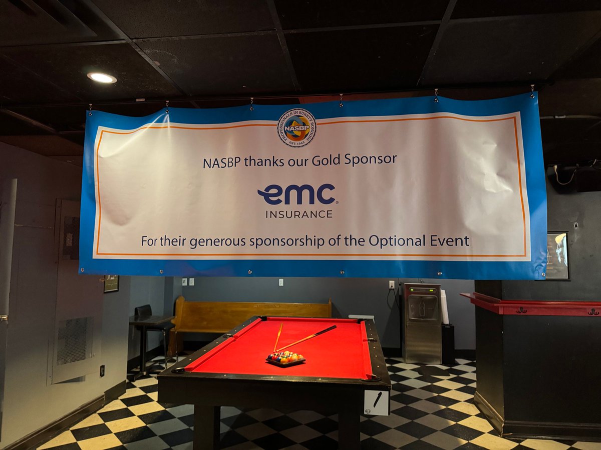 nasbp's tweet photo. We hope everyone had fun at Thursday's #NASBPEast Meeting Optional Event at Cellar Dog Philadelphia, co-hosted by NASBP and Women in Surety! Let us know if you won a chess or billiards match! #NASBPPhiladelphia #StabilityThroughPurpose #SuretyRocks https://t.co/XUgGy3Jx7U