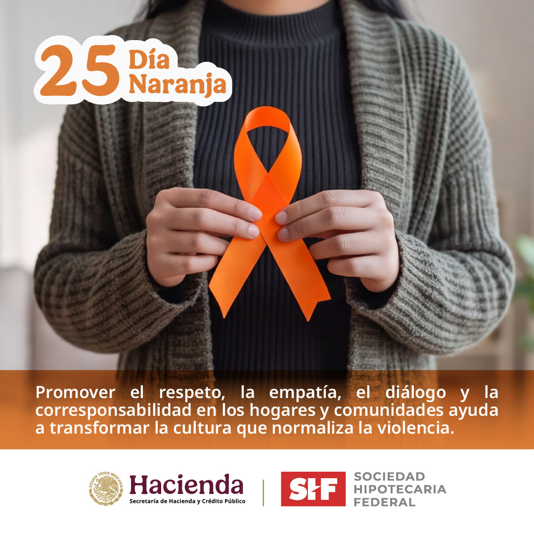 SHFoficial's tweet photo. #DíaNaranja | Una vida libre de violencia requiere igualdad, respeto y dignidad para cada mujer, niña y adolescente.
Promover relaciones basadas en el respeto y actuar frente a cualquier forma de violencia contribuye a construir espacios seguros.
#25N #SHFesNaranja https://t.co/AYcstrtScg