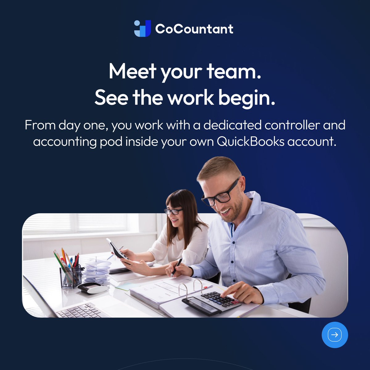 CoCountant's tweet photo. Trusting someone with your books is a big decision. You deserve to know who you're working with, how your finances will be managed, and what to expect from day one.

With CoCountant, you get a dedicated controller and accounting team working inside your own QuickBooks account. And now, with the Clutch Guarantee, eligible new engagements are backed by a 14-day, 100% money-back guarantee.

Because trust shouldn't depend on promises alone. It should be backed by accountability and work you can see.

Explore our Clutch profile and learn more about working with CoCountant : https://t.co/2x4KZAmb5L

#ClutchGuarantee #CoCountant #ControllerLed #Bookkeeping #FinancialClarity #AccountingServices #SmallBusinessFinance #BusinessGrowth