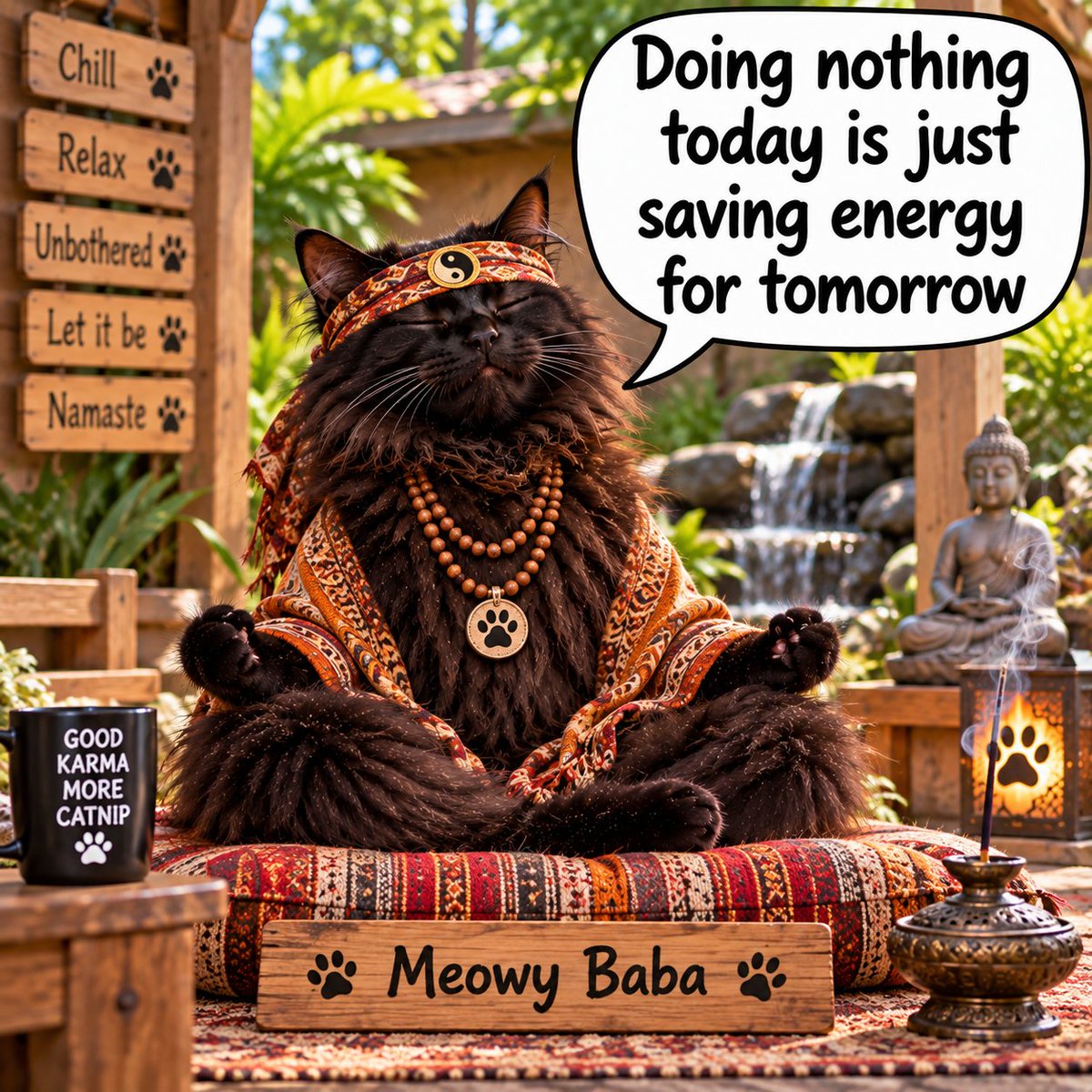 llandoniffirg's tweet photo. Meowy Baba is very wise! 🤣🤣🤣🤣🤣🤣 https://t.co/wXcVKU7iwT