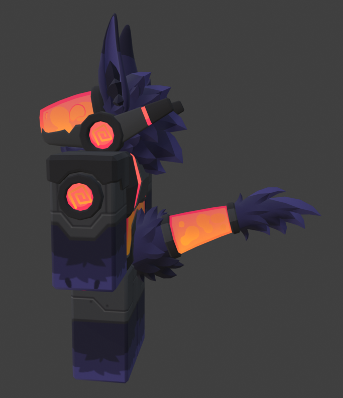 h8rnxt's tweet photo. I designed some personal UGC for a change. Lava lamp protogen :) https://t.co/ktgXna5sA9