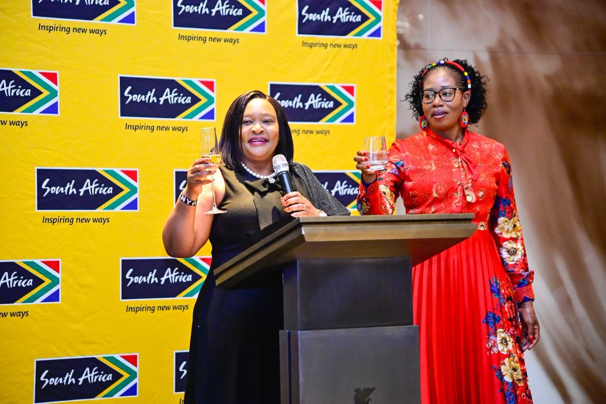 rebecca_miano's tweet photo. I was honored to grace the 32nd National Day of South Africa this evening, hosted by High Commissioner H.E. Salome Zulu Mmola at the JW Marriott Hotel, Nairobi.

​Kenya and South Africa share deep diplomatic ties rooted in mutual respect and Pan-African ideals. Following His Excellency President @WilliamsRuto recent State Visit to S.A, the @Min_TourismKE is keen on accelerating bilateral cooperation across tourism, trade and conservation management.

​Through the 2026 Kenya–South Africa Joint Technical Committee on Tourism under the Joint Commission for Cooperation (JCC), we are driving reciprocal travel, joint marketing and skill exchanges, empowering local communities and advancing Agenda 2063.

​Warmest congratulations to the Government and people of South Africa on this milestone. May this mutual partnership continue to thrive 🇰🇪🇿🇦!