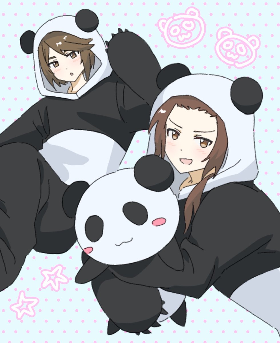 35940_'s tweet photo. パンダ組 https://t.co/PlflXiWARO