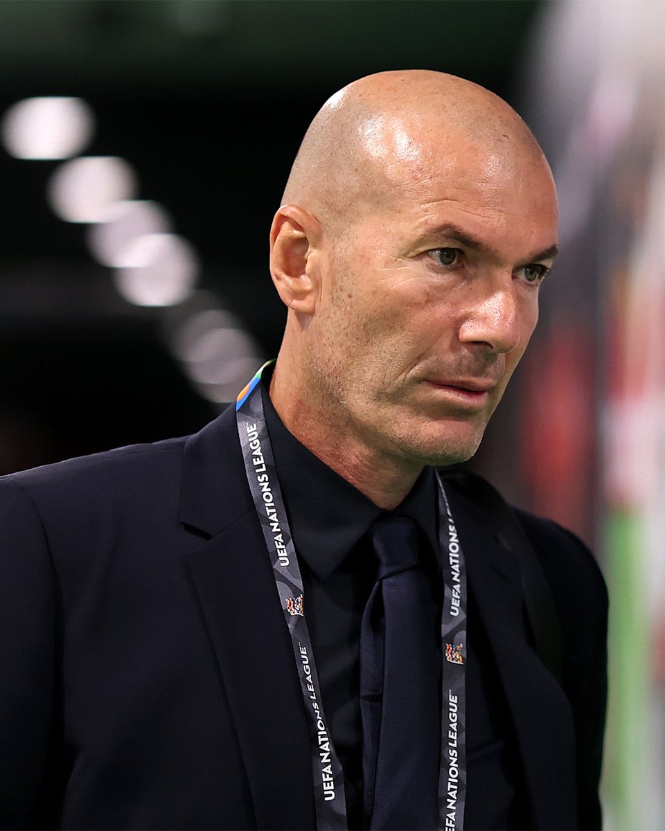 UEFAEURO's tweet photo. Zinedine Zidane is here 🥶

#NationsLeague https://t.co/LJlWSnP0AS