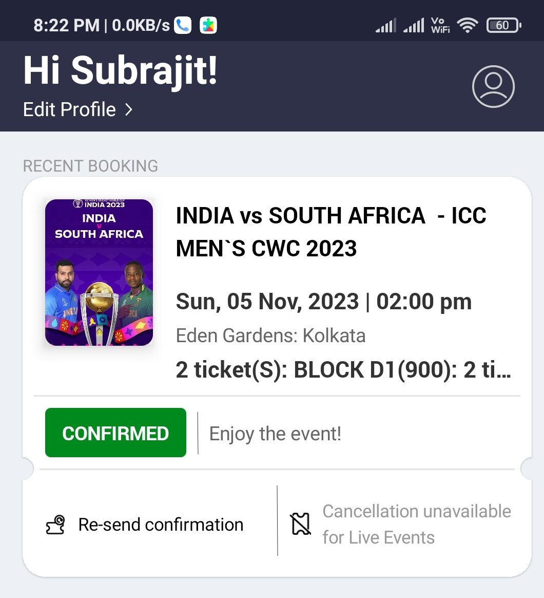 Subrajit_tulu's tweet photo. Lucky Me 😃✌️💙
#memories #CWC2023 https://t.co/l07wf7lWw4
