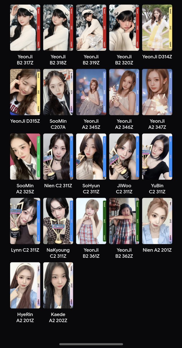 quackingabtkwak's tweet photo. hey everyone!

im giving away 22 cards from my collection!

entry:
like &amp; retweet and id in comments by 1 oct 11:59 pm, utc +8  

17 winners, bb 317-320 and aa 345-347 will be given as a set, winners will be picked randomly!

thank you all for giving me much fond memories <3 https://t.co/AeO4DvNJik