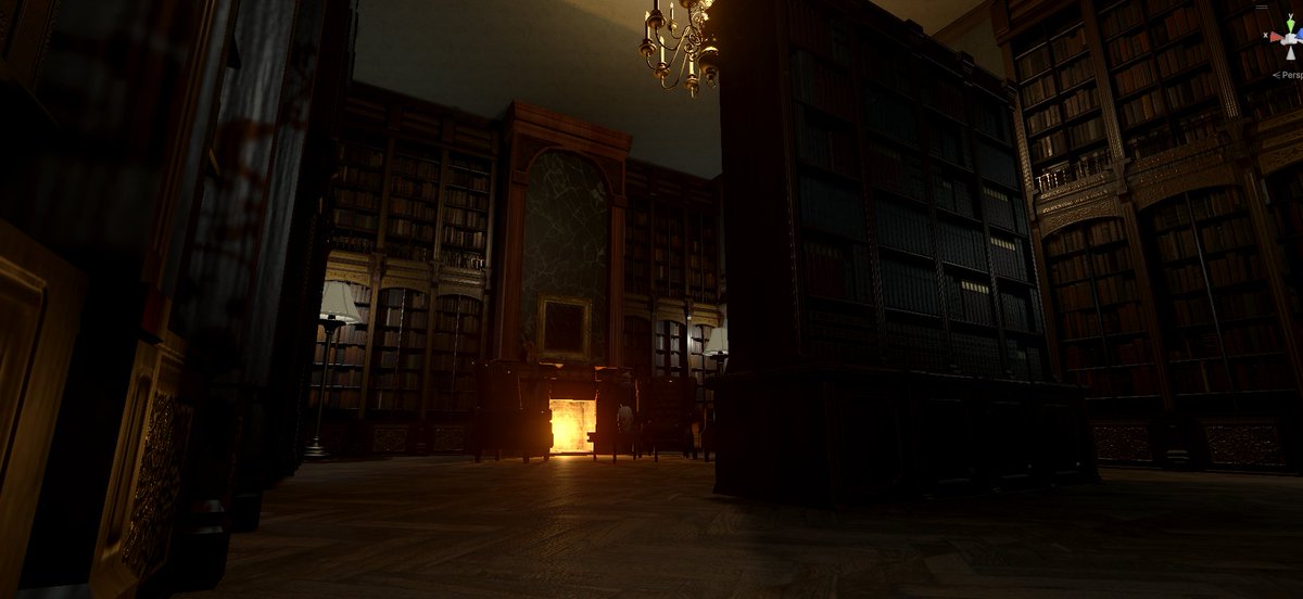 dtheprodev's tweet photo. Made 2 new rooms for the mansion in my simulator-horror game. https://t.co/7V0h947cxO