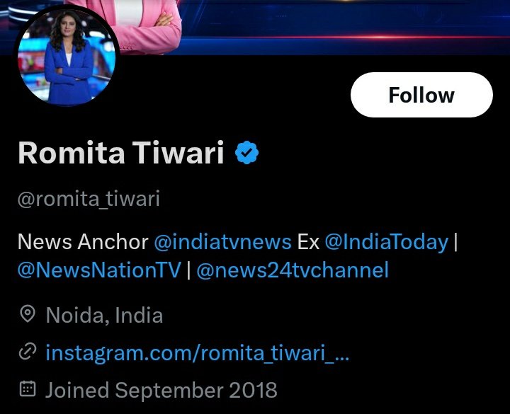 CricIntere1004's tweet photo. @romita_tiwari इसकी ऊपर लिखी ये लाइन पढ़िए और बताइए किस एंगल सा ये news anchor लग रहे हैं https://t.co/Ht6BjpYR76