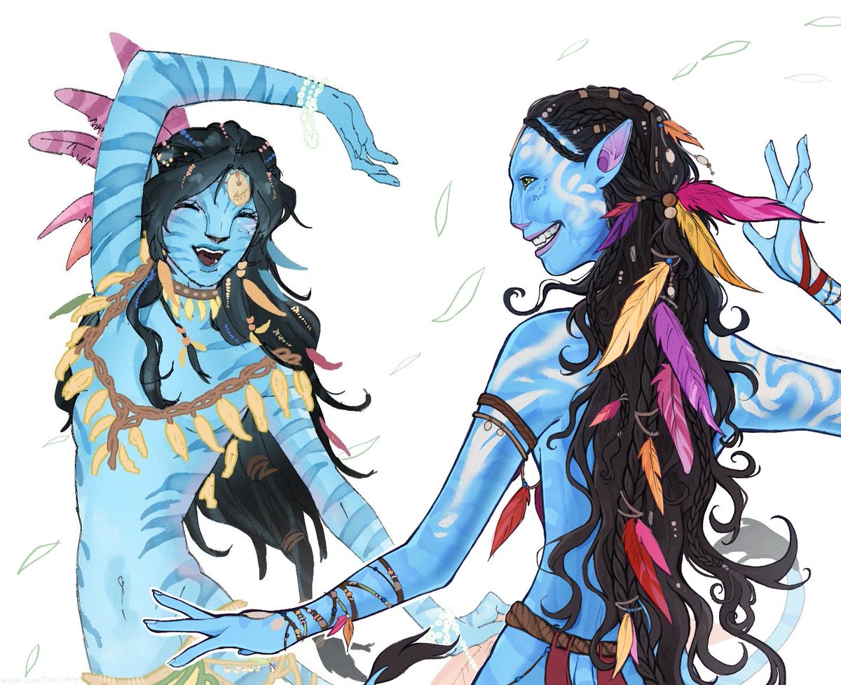 FromAnothrGalxy's tweet photo. a joyful Sarentu dance! 🌸 #afop #avataroc https://t.co/dNUYsKtUpC