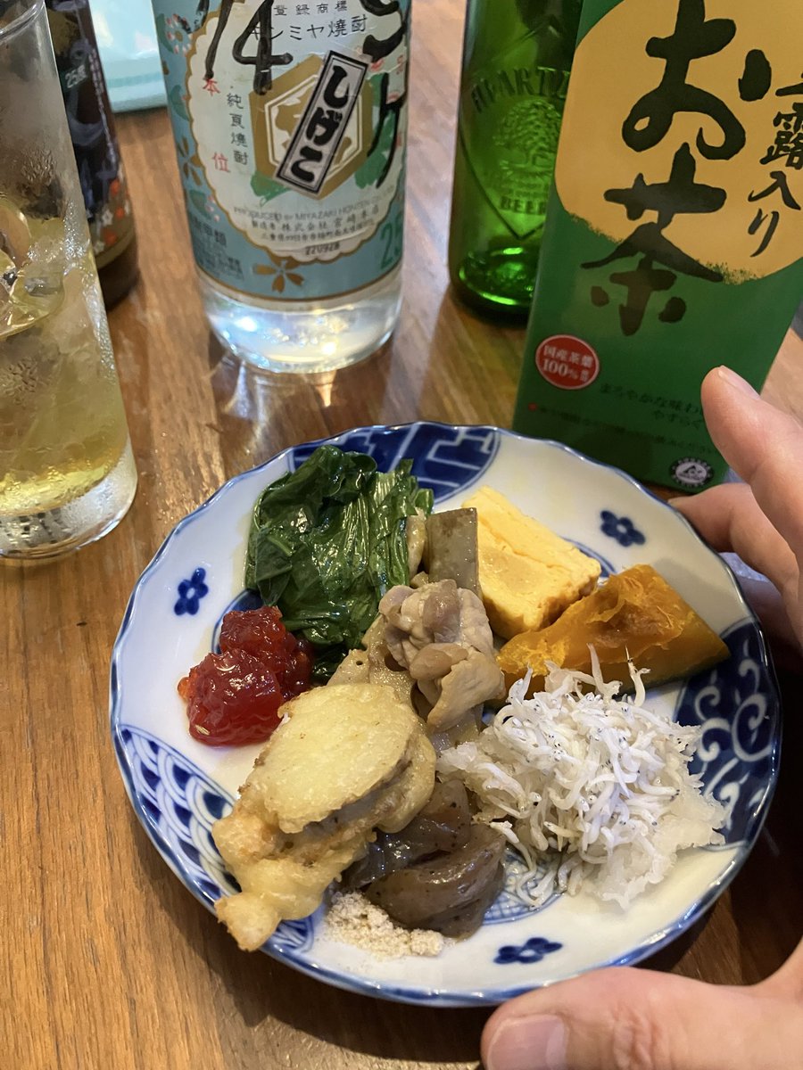 shusenbito's tweet photo. 久々な和ばんざい❣️
＃ナニコレ食堂 https://t.co/0Q5uMG3k0w