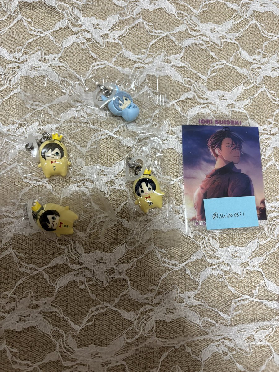 Suira0621's tweet photo. 交換】アイドリッシュセブン アイナナ ガチャガチャ めじるしアクセサリー 

譲）一織 大和 環

求） 陸

郵送希望です。
検索からもお気軽にお声掛けください。 https://t.co/3zsk7591aO