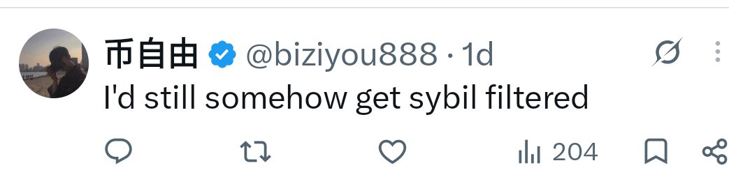 kopX_drop's tweet photo. Imagine getting a 51% airdrop at TGE
only to get Sybil filtered anyway 💀

This is peak airdrop farming 🤣🪂 https://t.co/9lUaYG8ZeW