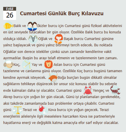 tellwefal's tweet photo. 26 Eylül #GunlukBurc falınız.
Gün sonunda Bugün #Bogaburcu sağlıklarını tehlikeye düşürecek bir unsur söz konusu olabilir, dikkatli olmaları gerekir...
#astroloji #kahvefali #tarot #telve #fal #falci #askfali
#tellwe Gerçek falcılardan fal yorumları. https://t.co/co3gXVVHBS