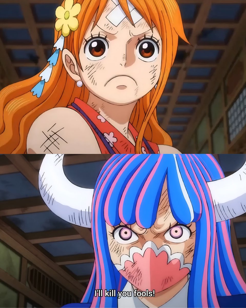 mahirofuwa_'s tweet photo. Is curious how nami is mostly fighting blue haired women 🤔🍊 https://t.co/XHfARS6f8G