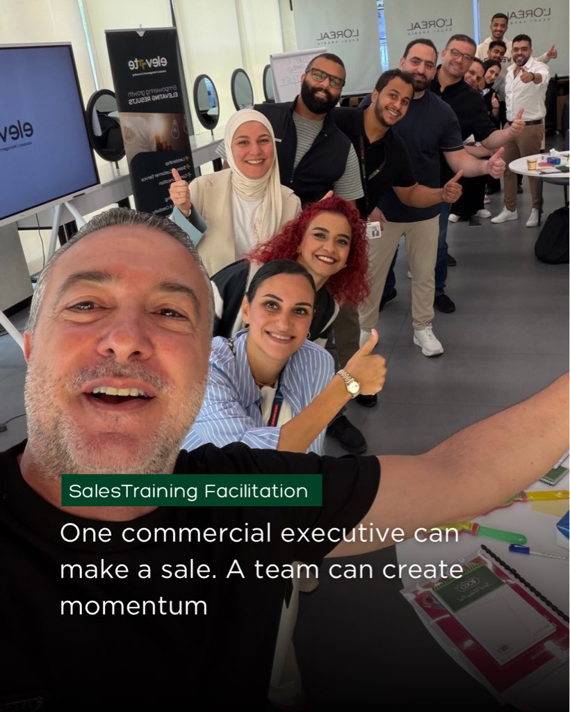 FayezHelou's tweet photo. A powerful training experience in KSA 🇸🇦, where learning went beyond the room 
Because great training doesn’t just inspire people.
It changes what they do next.

#ElevateMena #Training #Facilitation #LearningAndDevelopment https://t.co/kVYaD50JXC