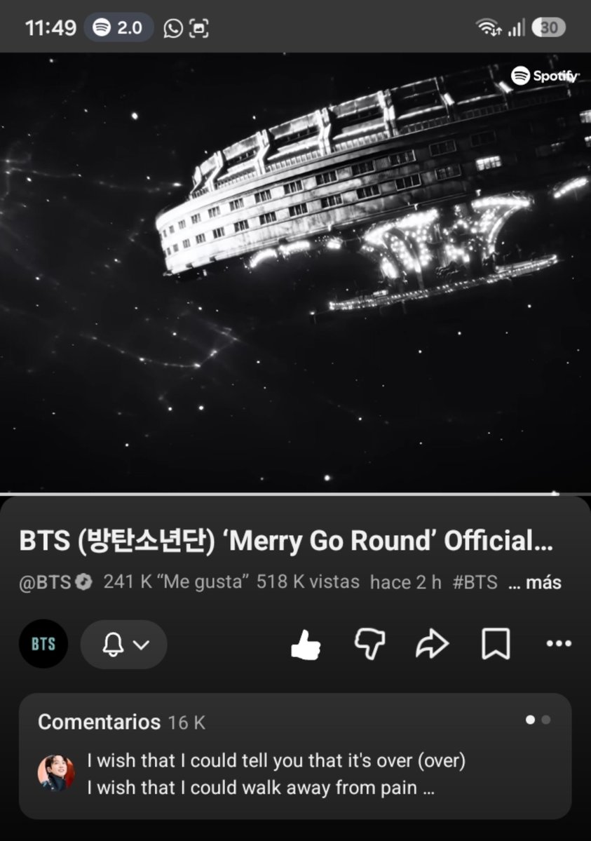 lightjjk's tweet photo. Subamos las vistas del MV de Merry Go Round, estamos bajos🙏💜

I vote for #ARIASBTS at the 2026 ARIA Music Awards https://t.co/Hmoxzambkd