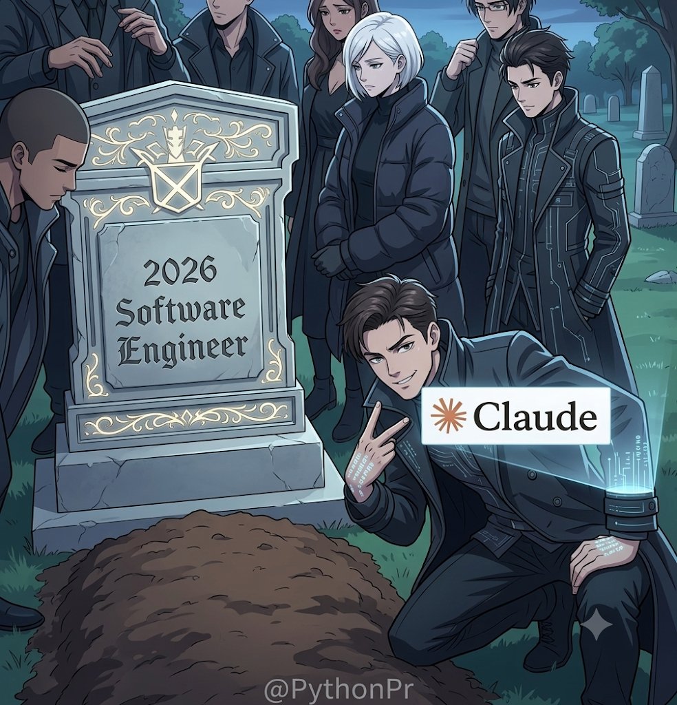 PythonPr's tweet photo. In Claude we Trust 🤔 https://t.co/LiW4VstHLR