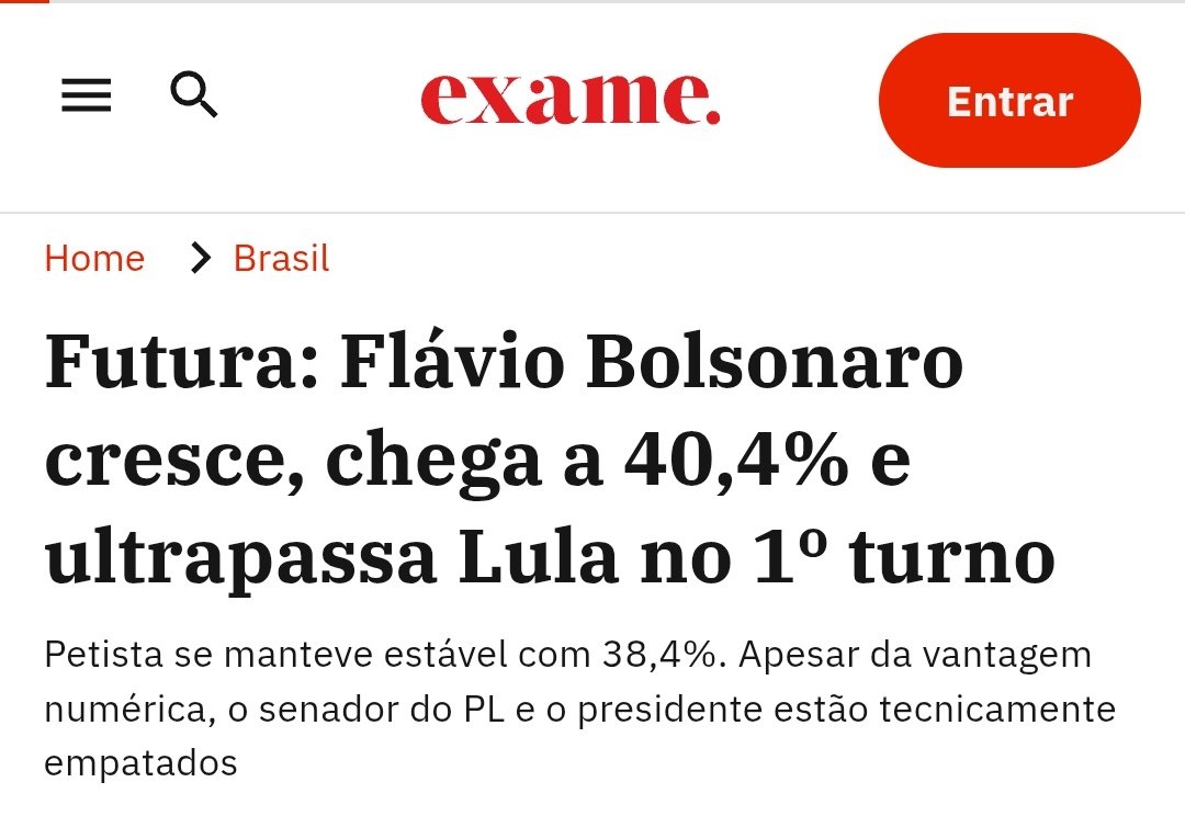 RicardoRoveran's tweet photo. Lula entrou de salto alto na eleição e agora o PT está desesperado.

FLÁVIO NO PRIMEIRO TURNO https://t.co/6v4Q09gGd2