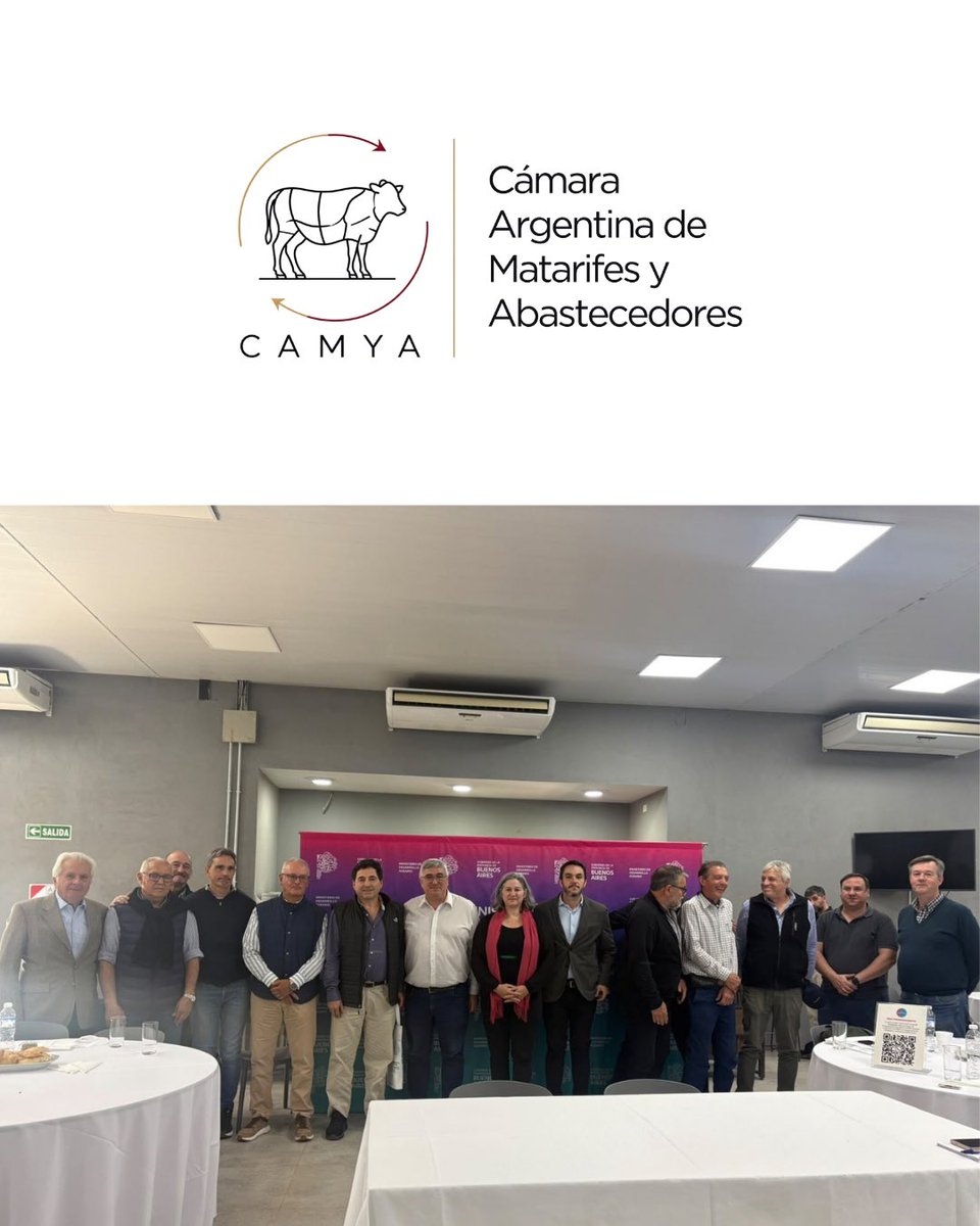 CAMyAok's tweet photo. En representación de CAMyA asistió Sergio Pedace, coordinador de la entidad en la provincia de Buenos Aires, junto a representantes de distintas entidades de la actividad agropecuaria. https://t.co/sTs9xRBNlg