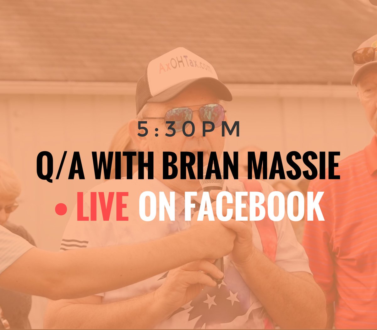 TheAxOHTax's tweet photo. Join us tonight for a LIVE Q/A with Brian Massie at 5:30PM. Ask him whatever you want about the petition and property tax

https://t.co/6aYAIbQd9R https://t.co/aMHY7PNvos