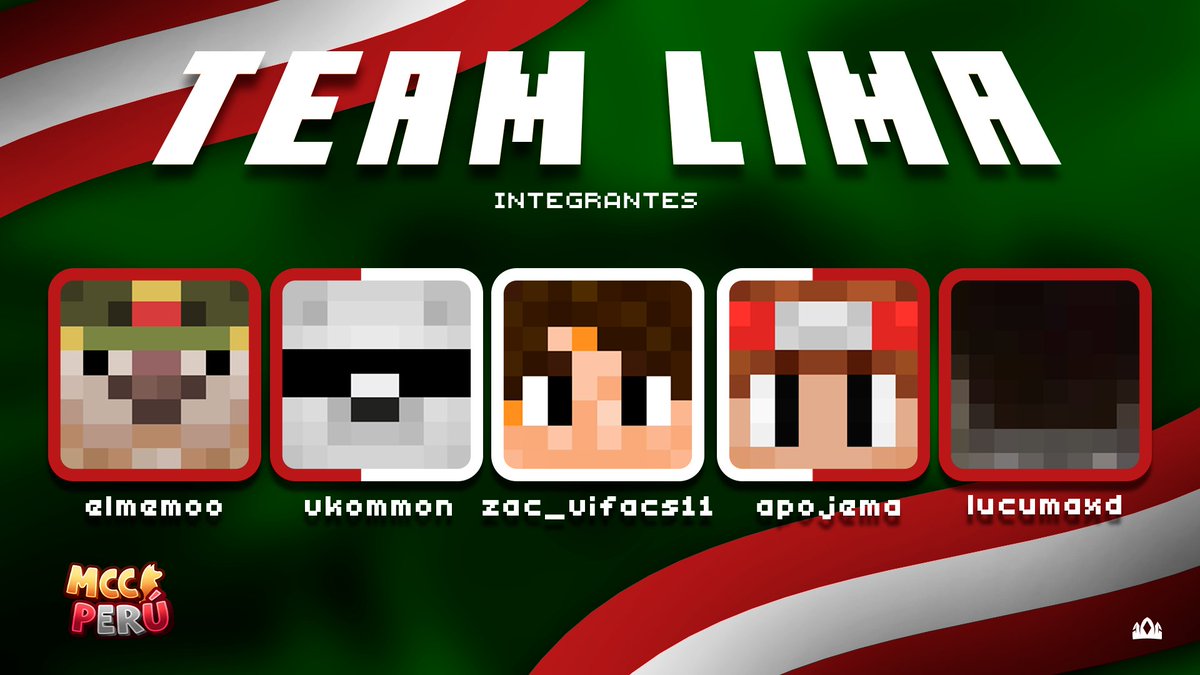 ccrownstudios's tweet photo. 👑🇵🇪 ¡TEAM LIMA ESTÁ LISTO!

Mañana comienza el MCC Perú. 🔥

🌴 Un equipo listo para representar a Lima y dejarlo todo en la competencia.

¿Podrá Team Lima demostrar de qué está hecho? 👀

🎥 FT: @Zac_vifacs11 https://t.co/5f3zxgOyF6