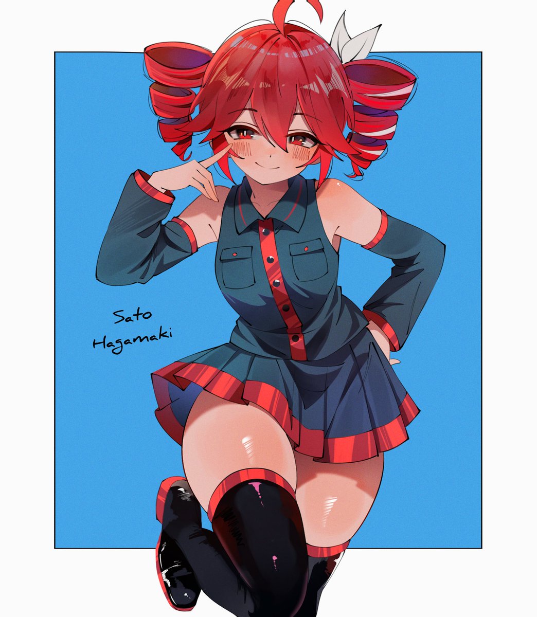 Sato_Hagamaki's tweet photo. Teto fanart!!

#anime #fanart #kasaneteto #vocaloid https://t.co/lWL8R4XHEL