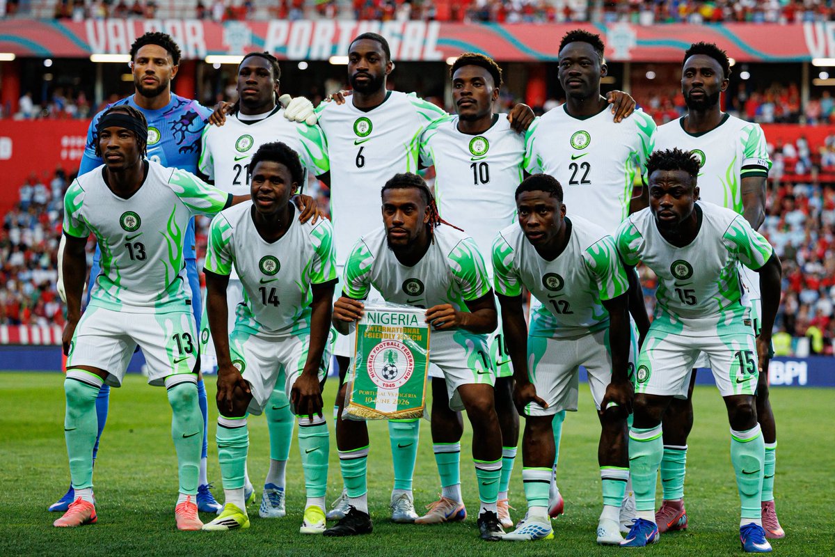 DailyFootyHQ's tweet photo. 🇳🇬🦅 NIGERIA WIN 2–1! — SUPER EAGLES START AFCON QUALIFIERS WITH A COMEBACK 🔥

The Super Eagles have started their 2027 AFCON qualifying campaign with a 2–1 victory over Madagascar in Uyo https://t.co/y12KCDScPa