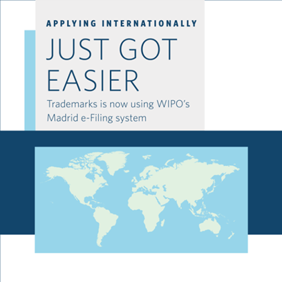 uspto's tweet photo. Starting Thursday, October 1, @WIPO Madrid e-Filing will be the only way to file international trademark applications based on U.S. basic applications and registrations. You can use Madrid e-Filing now to get a head start. 

Learn more: https://t.co/E5bsQhpBpl https://t.co/xFrDaA4kbU