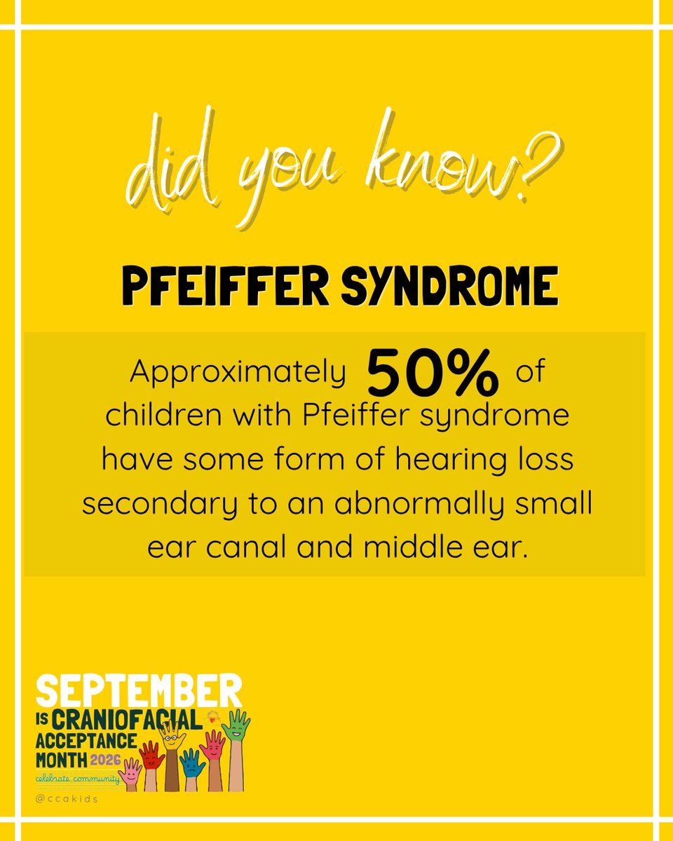 CCAKidsTweet's tweet photo. 𝐃𝐈𝐃 𝐘𝐎𝐔 𝐊𝐍𝐎𝗪?⁣⁣
#PfeifferSyndrome

𝘏𝘢𝘱𝘱𝘺 #cam2025, 𝘵𝘢𝘨 𝘶𝘴 𝘪𝘯 𝘺𝘰𝘶𝘳 𝘤𝘦𝘭𝘦𝘣𝘳𝘢𝘵𝘪𝘰𝘯𝘴 𝘢𝘯𝘥 𝘴𝘵𝘰𝘳𝘪𝘦𝘴 𝘵𝘩𝘪𝘴 𝘮𝘰𝘯𝘵𝘩! #𝘊𝘊𝘈𝘒𝘪𝘥𝘴⁣⁣ #CamReflect
⁣⁣-—⁣

DONATE AT:⁣
https://t.co/5fcbRUFq6a  https://t.co/JCprMTMpXa