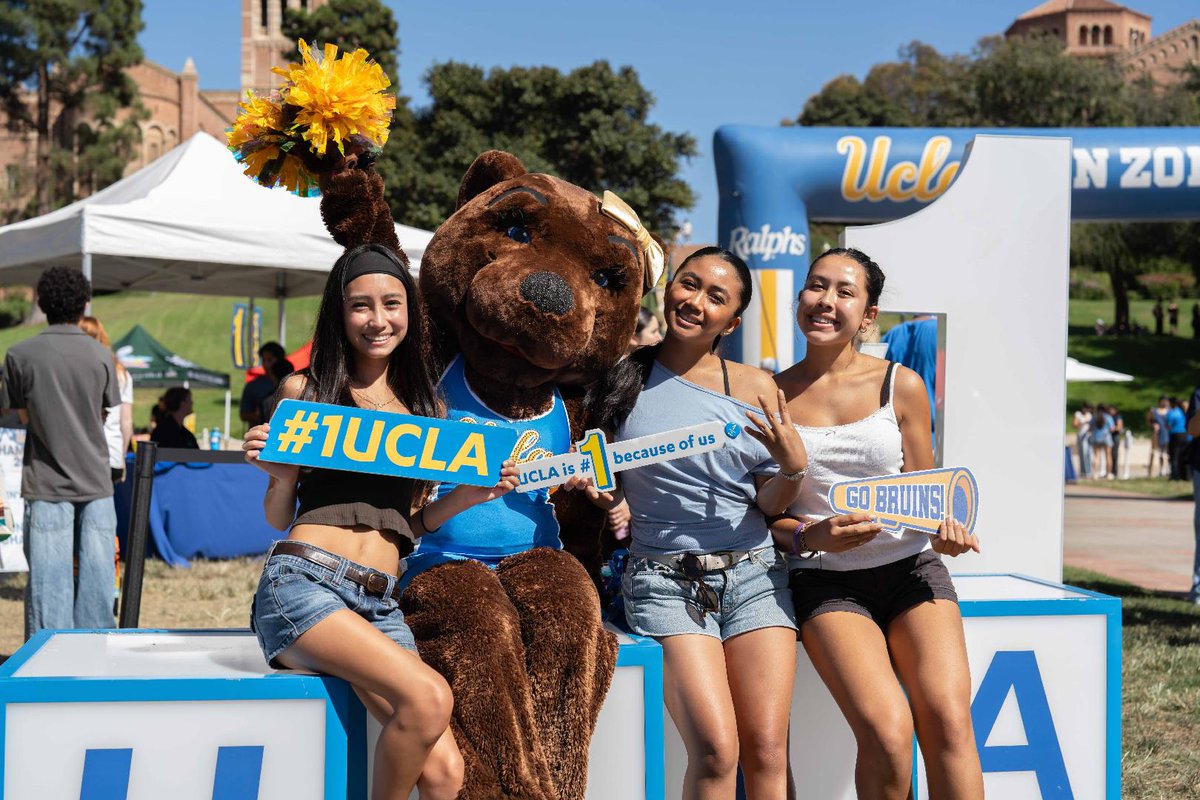 UCLA's tweet photo. Champed Up for the season—go Bruins! 🏆💙 #1UCLA https://t.co/cxeFpatYKQ