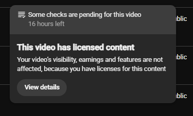 YoBoyRexx's tweet photo. @JayDeeMinecraft @TeamYouTube did you find a fix? This is my video currently. https://t.co/7T596SjmeF