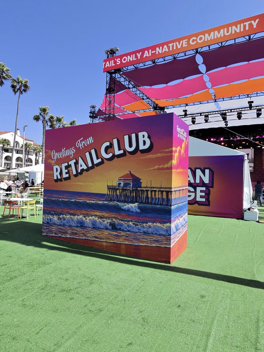 spectrocloudinc's tweet photo. Thanks for the memories, RetailClub AI Festival!
We spent 3 lovely days in Huntington Beach at the AWS Partner Clubhouse, and had a blast.

Big thanks to everyone who had fun with their emoji at our AI demo, and who joined the roundtables to talk through scaling AI across stores. https://t.co/DQUbSPQOMp