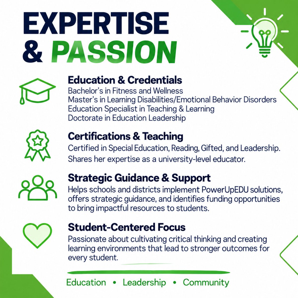 powerupedu's tweet photo. 🌟 EMPLOYEE SPOTLIGHT: Meet Dr. Jamie Iannone, @powerupedu Education Consultant driving innovative learning with #EdTech and #TransformationalSpaces #PowerUpEDU #EducationConsultant #LearningInnovation https://t.co/L09ihkCQKi