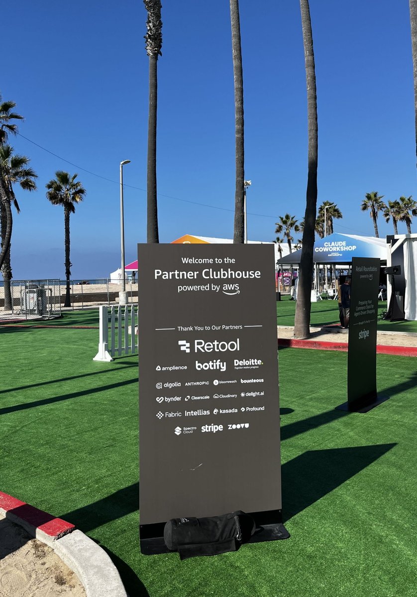 spectrocloudinc's tweet photo. Thanks for the memories, RetailClub AI Festival!
We spent 3 lovely days in Huntington Beach at the AWS Partner Clubhouse, and had a blast.

Big thanks to everyone who had fun with their emoji at our AI demo, and who joined the roundtables to talk through scaling AI across stores. https://t.co/DQUbSPQOMp