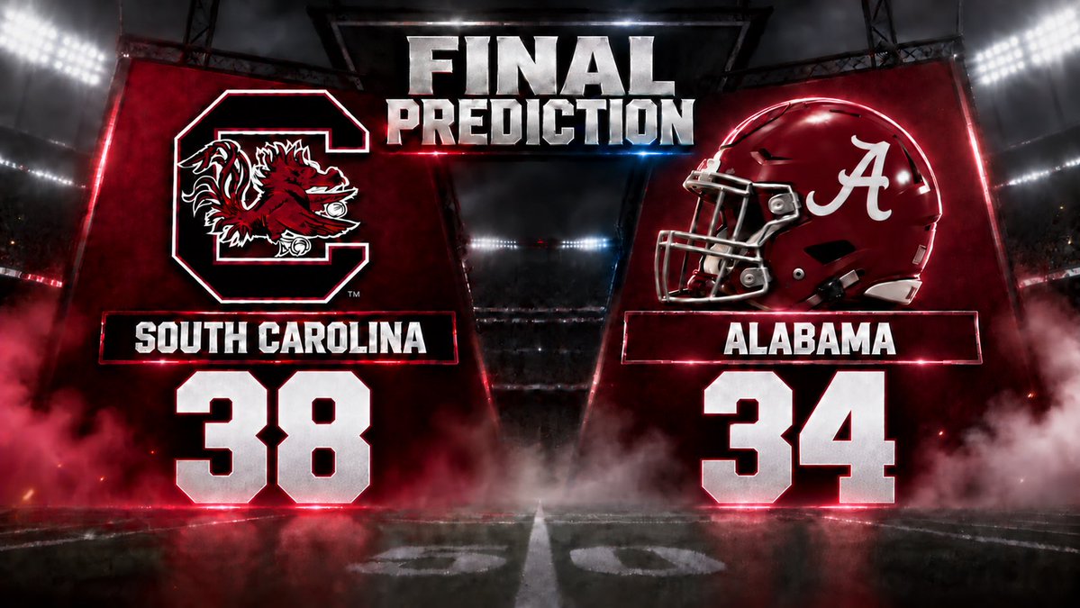 AshokC2011's tweet photo. My prediction, originally had the scores switched but have a feeling that we might actually pull out a close one for a change! LFG!! 🤙🏽🤙🏽🐔🐓 https://t.co/zkhDwB0w78