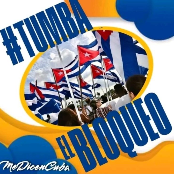 HenryCuba5665's tweet photo. 🇨🇺 #TumbaElBloqueo
Cuba es resistencia, dignidad y pueblo en marcha.
La voz de nuestra Patria se alza contra la injusticia.
#Camagüey, #PorCamagüeyTodo, #LaPatriaSeDefiende. https://t.co/s6Qx2WWxJg