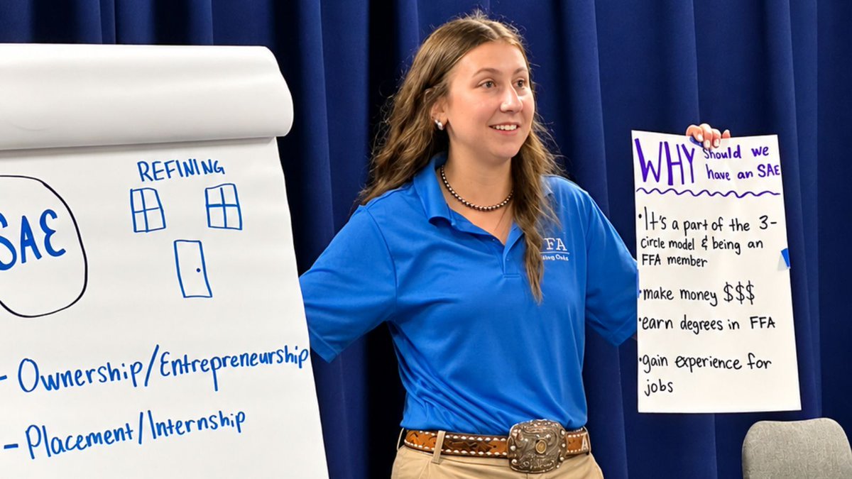 NEFFAFoundation's tweet photo. Several students grades 7-8-9 attended Ignite Conference to learn about opportunities in FFA and a variety of leadership topics. Thank You Ignite sponsors for helping make this event possible: @TallgrassEnergy, @CentralValleyAg, and @NECattlemen Foundation. #neFFA #igniteFFA https://t.co/6wmb6NjF5y