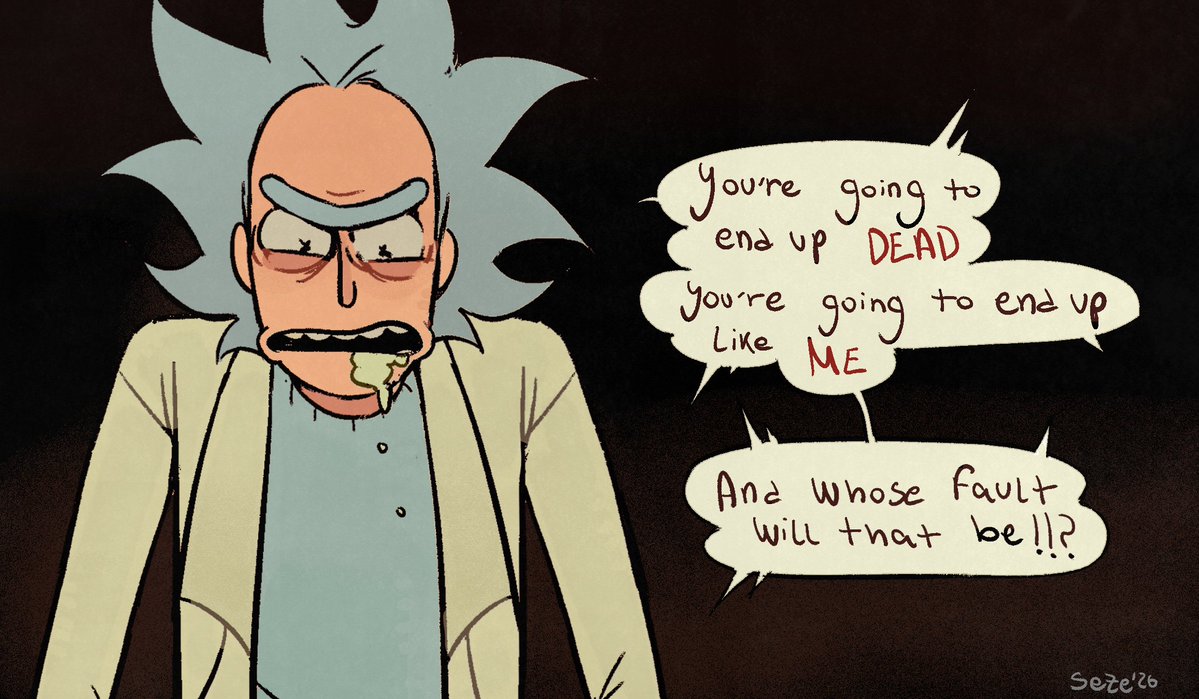 sez__sez's tweet photo. #RickandMorty #rnm https://t.co/NdEo0YICr4