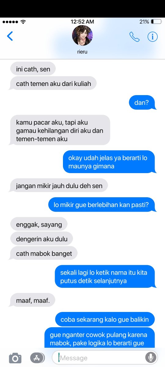 amarasemara's tweet photo. rapscythe one tweet au

cw // hurt no comfort , break up https://t.co/mQRQlcNoe2