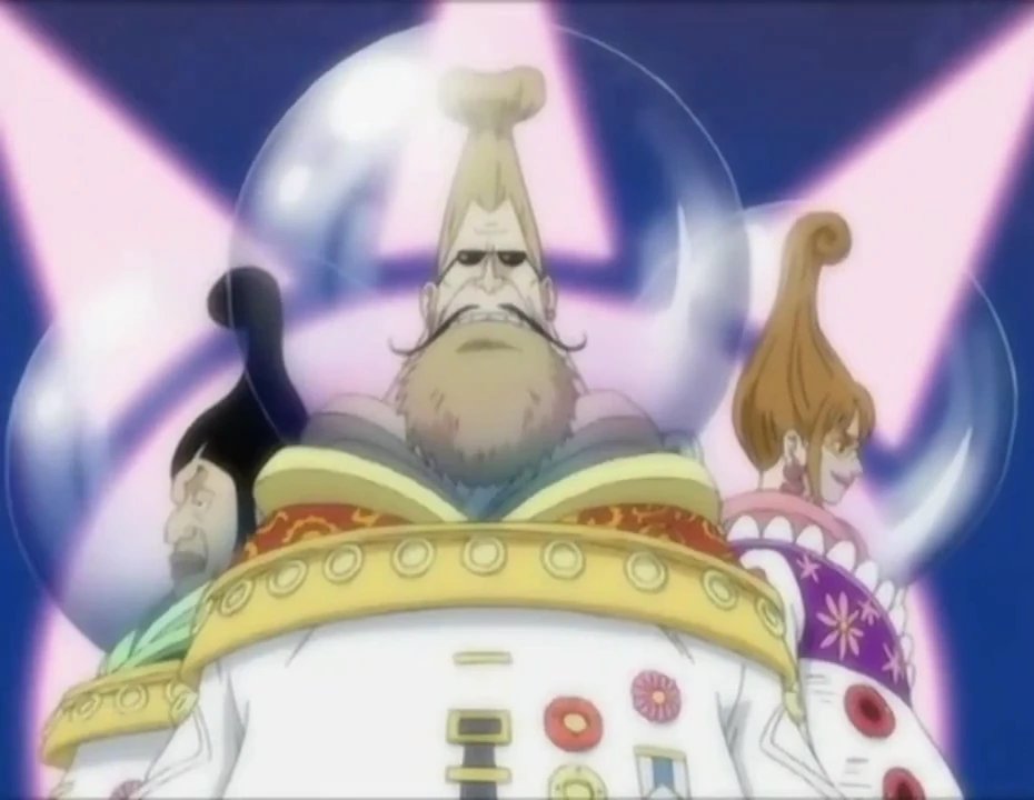NetoRookie's tweet photo. Con el tema de "el arte es político" y nombrando "One Piece" como ejemplo. Me sorprende que halla durado tanto con el meme de los tenryuubito y que se les fue prometido el mundo hace mil años. https://t.co/OML3uLaRWL