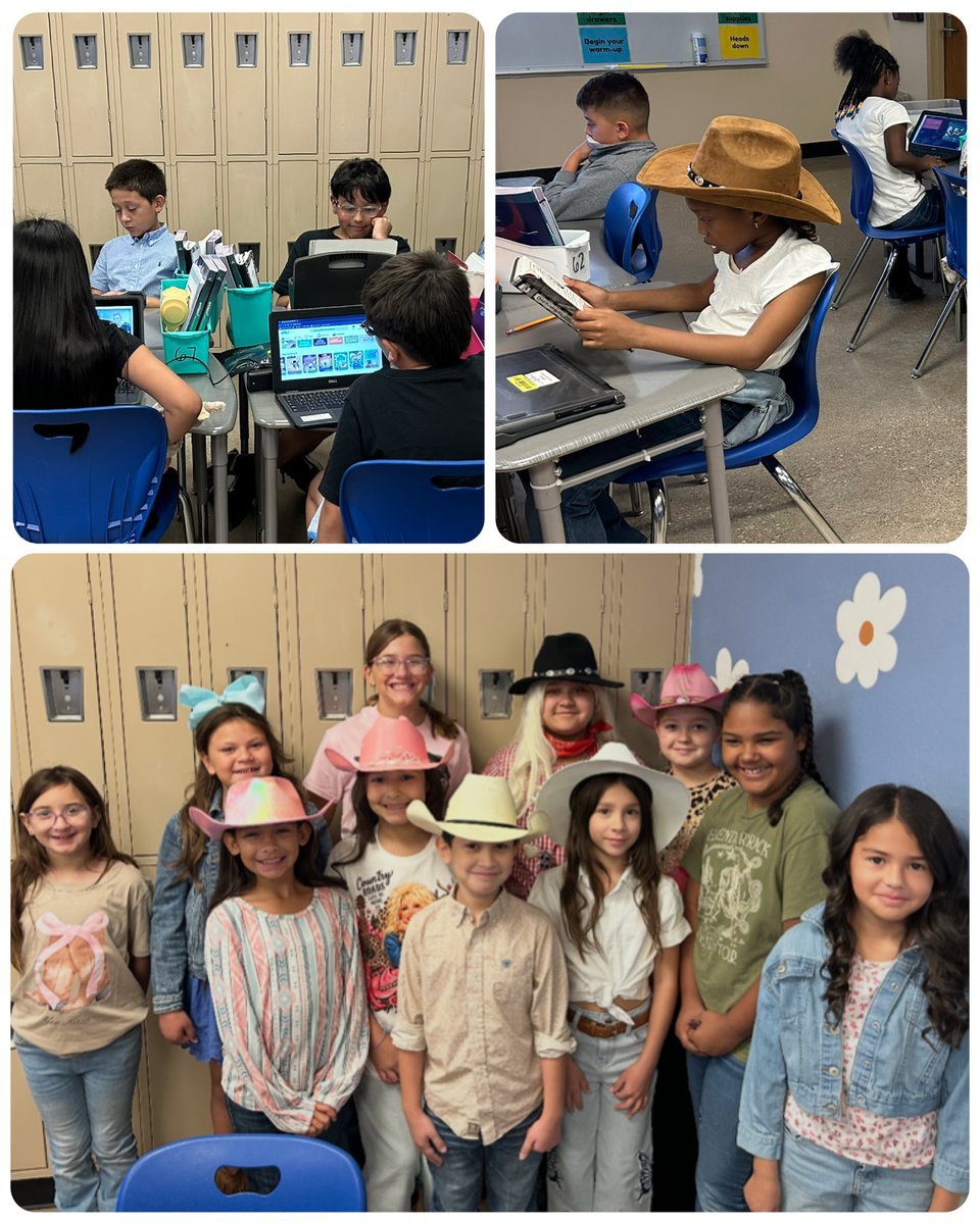 LBJelementary's tweet photo. LBJ’s 4th grade Knights reading in HEB’s Read 3 Big Texas Read In on this special Dolly Day! Awesome Readers! 2026 Read 3 Big Texas Read In⭐️ #Read3ReadIn #HEB 📚♥️ @LBJelementary @HEB @EctorCountyISD https://t.co/SmN4E5b9G0