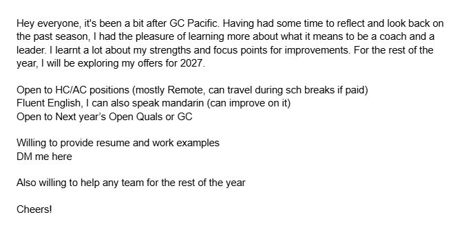 NotFreezySG's tweet photo. A little something post-GC Pacific. https://t.co/RqkVjTSf08
