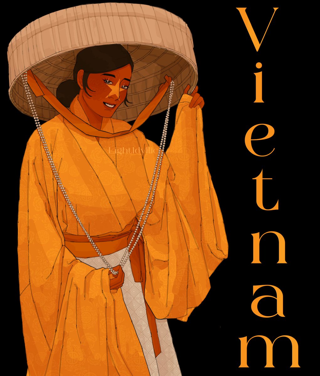 lightldyllic's tweet photo. Vietnam because i like drawing her #countryhumans #countryhuman #countryhumansvietnam https://t.co/tHDCDZwMJN