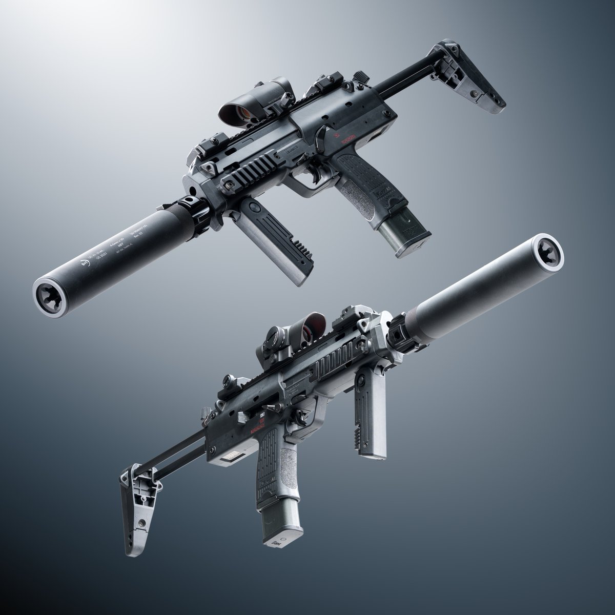 HecklerAndKoch's tweet photo. From rear echelon to tip of the spear. The MP7. https://t.co/LcNLloJ2kH