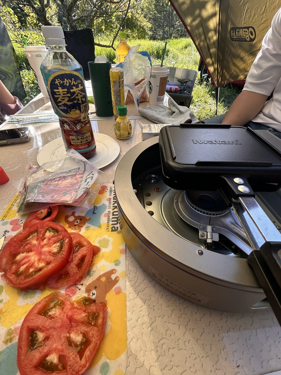 KidsNtn's tweet photo. こないだプチキャンプしました🏕️ https://t.co/8mKyh51QyE